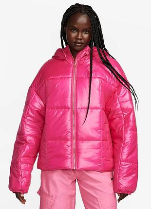 Оригинальн! сша! женская куртка пуховик nike w nsw pe shine puffer fb8769-615 в новом состоянии