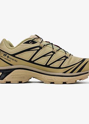 Solomon xt-6 gore tex "beige"