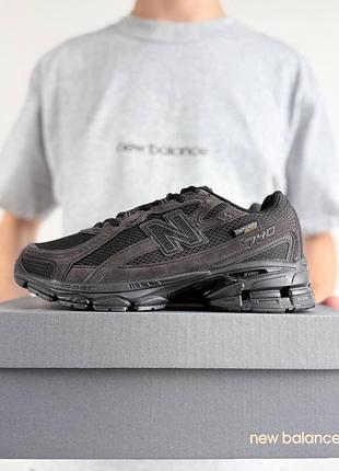 Термо кросівки new balance 740 thinsulate gtx anthracite