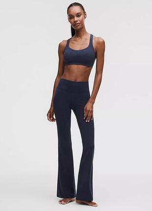 Жіночі розкльошені лосини / штани для йоги lululemon groove nulu high-rise flared pant - оригінал