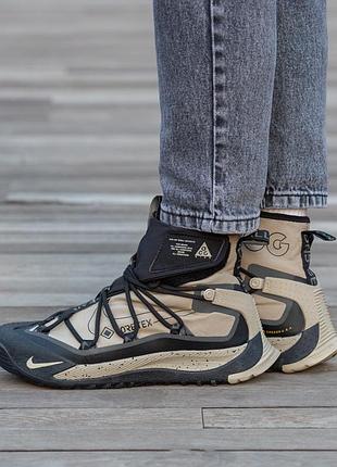 Мужские кроссовки nike acg terra antarktik black beige