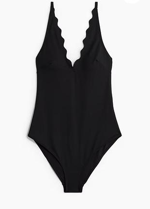 Купалтник суцільний h&m xs 32