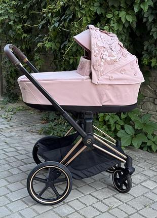 Cybex priam seat 4.0 simply flowers pink  (продається тільки повним комплектом)