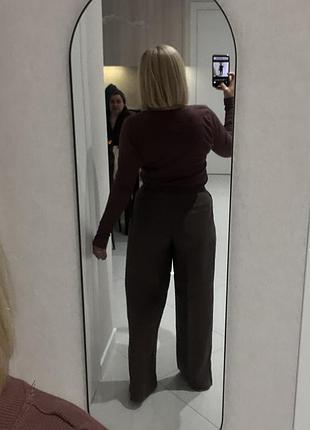 Льняні брюки zara 5