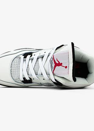 Nike air jordan 4 "white cement" 2