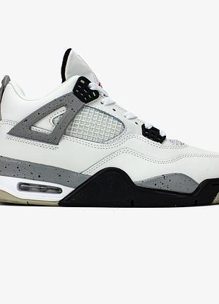 Nike air jordan 4 "white cement" 3