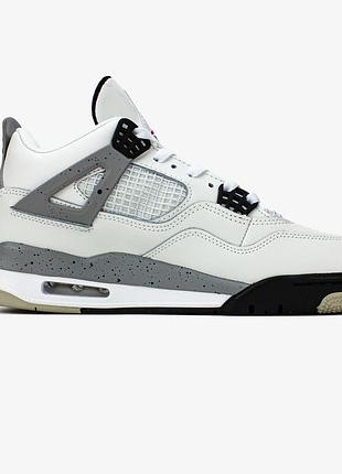 Nike air jordan 4 "white cement" 5