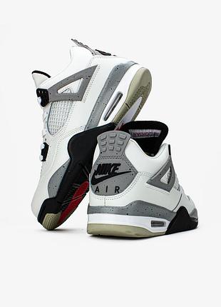 Nike air jordan 4 "white cement" 6
