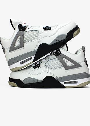 Nike air jordan 4 "white cement" 8