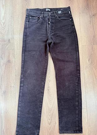 Вінтажні чоловічі джинси versace jeans couture чорні, made in italy, w32 l32, vintage 90s