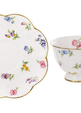 Чайный фарфоровой набор petite fleur, 220 мл