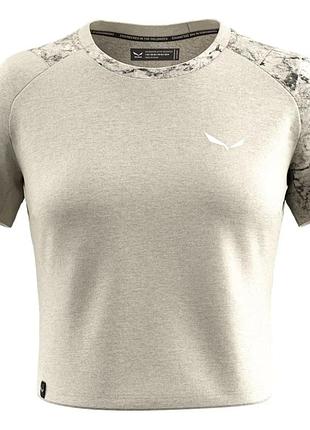 Футболка salewa lavaredo hemp crop t-shirt wmn