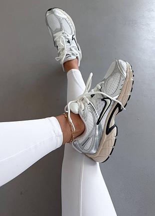 Кроссовки женские nike v5 rnr white/black/silver