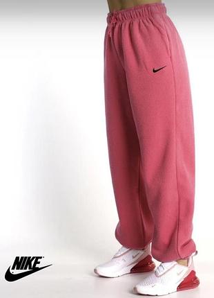 Спортивні штани оверсайз nike women's sportswear phoenix fleece s size