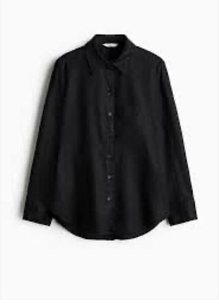 Сорочка з льону h&m