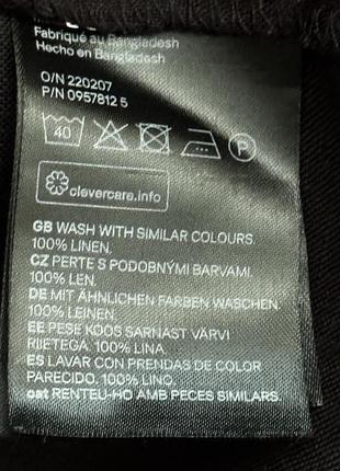 Сорочка з льону h&m 3