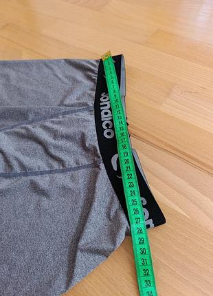 Компресійні термошорти sondico core 6 base layer у меланжево-сірому кольорі (grey marl) 5