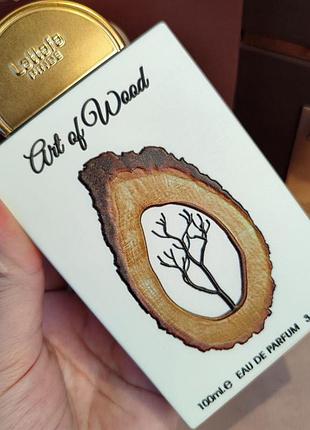Парфумерна вода унісекс lattafa art of wood 15 мл розпив оригінальної парфумерії 15 мл