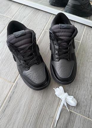 Nike dunk low gore-tex summit black/gray 7