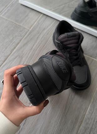 Nike dunk low gore-tex summit black/gray 9