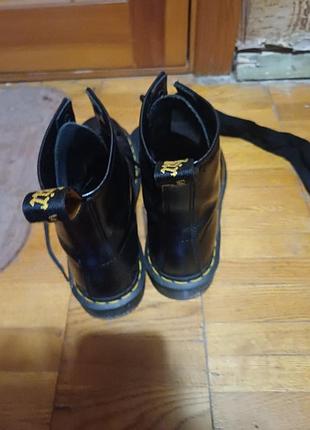 Берцы женские dr. martens 1460 41 черные классические на шнуровке 2