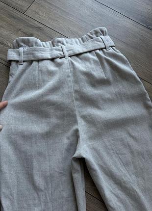 Брюки / штани теплі з поясом h&m 9
