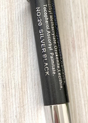 Олівець для очей тон silver black 4