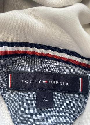 Чоловіче худі tommy hilfiger білого кольору в розмірі xl має дефекти на манжетах 💰💰💰 6