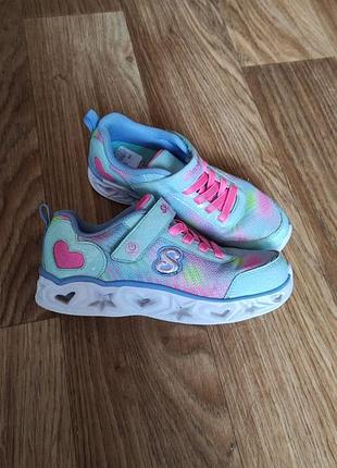 Кольорові кросівки sketchers