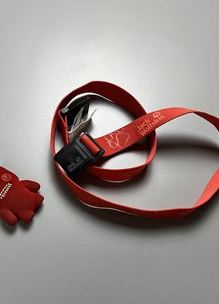 Ремінь jack wolfskin magneto червоний