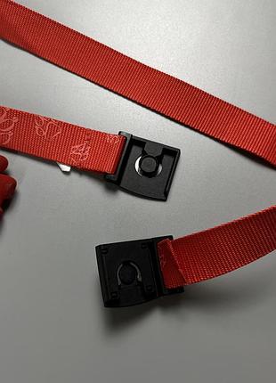 Ремінь jack wolfskin magneto червоний 3