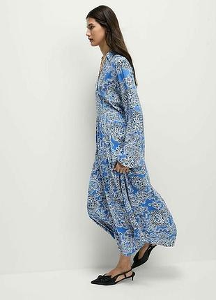 Вискозное миди платье m&amp;s