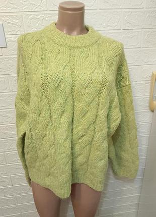 Теплющий светр вязаний 5