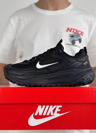 Термо кросівки nike acg mountain fly 2 new gtx black