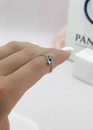 🔥срібна каблучка pandora блискуча стріла