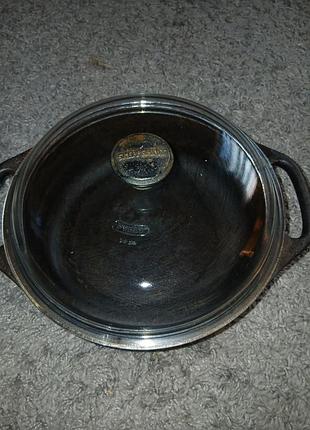 Чавунна кастрюля pyrex 24×13см
