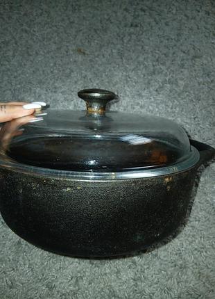 Чавунна кастрюля pyrex 24×13см 3