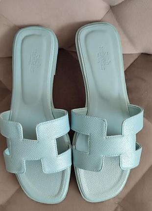 Шлепанцы в стиле hermes 3