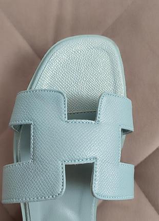 Шлепанцы в стиле hermes 2