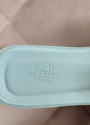 Шлепанцы в стиле hermes 5