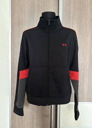 Олімпійка,спортивна кофта на блискавці under armour m