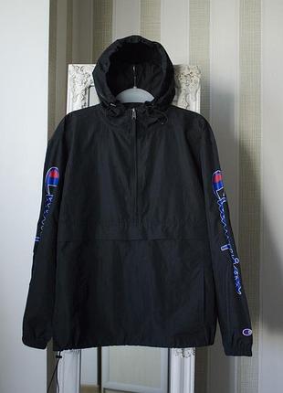 Ветровка анорак куртка champion hooded jacket оригинал new !