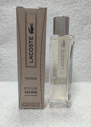 Жіноча парфумована вода lacoste pour femme. 90мл