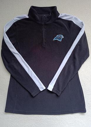 Флісова кофта carolina panthers