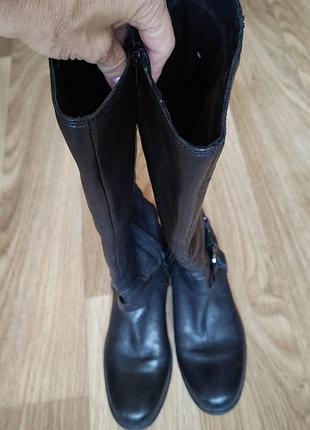Кожаные сапоги clarks 4