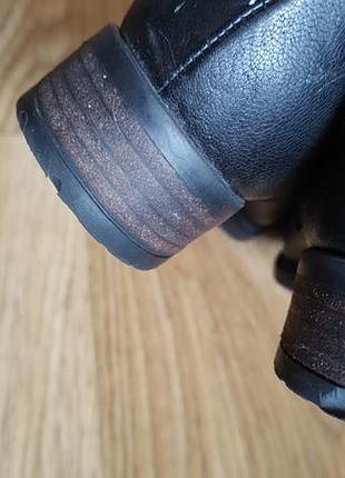 Кожаные сапоги clarks 7