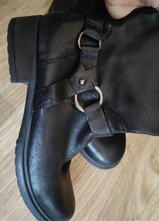 Кожаные сапоги clarks 9