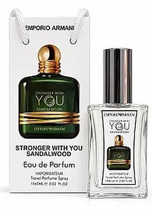 Armani stronger with you sandalwood,50 мл