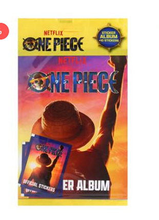 Альбом для наліпок one piece великий куш