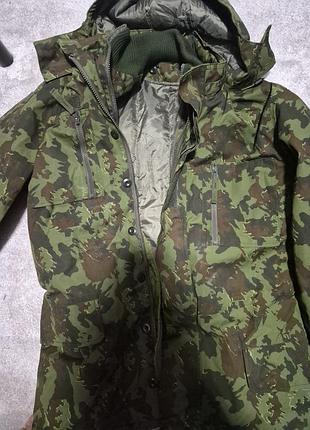 Новая военная куртка парка (с подстежкой и утеплителем) размер s/m [46]